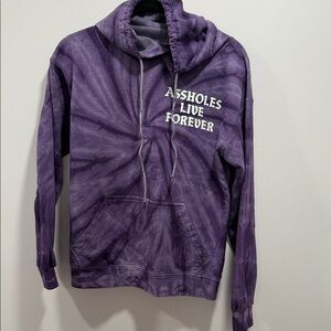 Purple Tie-Dye Hoodie 141